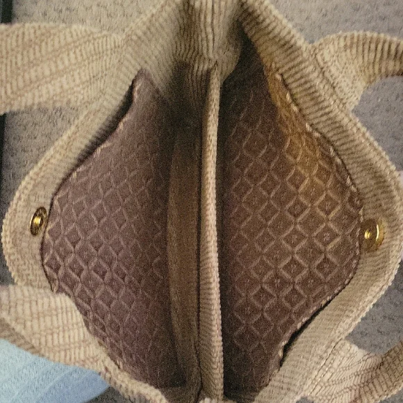 Elegant Beaded Boho Handbag- Brown & Tan- Excellent Shape! - Picture 2 of 3